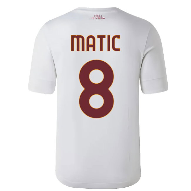 2022-2023 Roma Away Shirt (MATIC 8)-SoccerKits Hub | Buy Soccer Jerseys Online